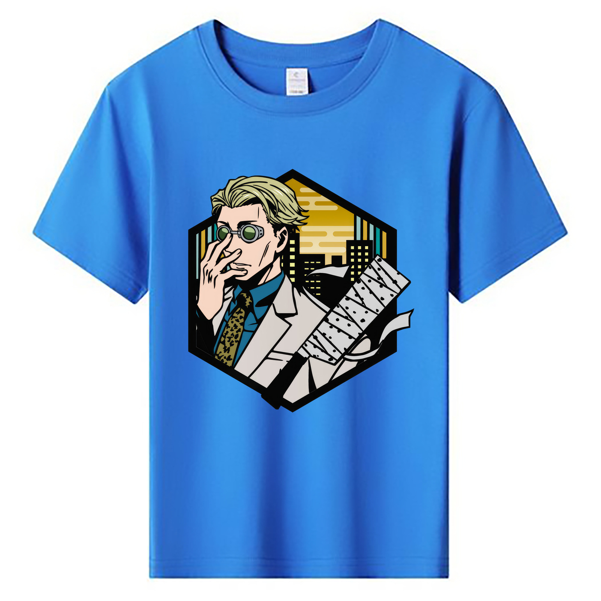 （画像用） 呪術廻戦 Jujutsu Kaisen 綿100％キッズTシャツ（フロントプリント）